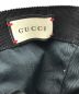 中古・古着 GUCCI (グッチ) オリジナルGGキャンバス ベースボール キャップ ブラック サイズ:M：26000円