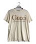 GUCCI（グッチ）の古着「Glitter Print Tee/グリッタープリントプリントTシャツ」｜アイボリー