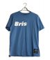 F.C.R.B.（エフシーアールビー）の古着「BRISTOL SEA BIG LOGO TE/プリントTシャツ」｜ブルー