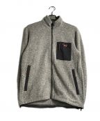 NANGAナンガ）の古着「POLARTEC FLEECE ZIP BLOUSON/ポーラテック フリースジップブルゾン」｜グレー