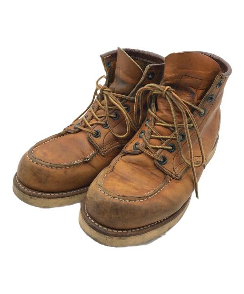 RED WING（レッドウィング）RED WING (レッドウィング) クラシック モック ブーツ ブラウン サイズ:USA8 D、UK7、EUR40の古着・服飾アイテム