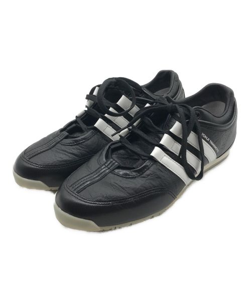 Y-3（ワイスリー）Y-3 (ワイスリー) レザースニーカー ブラック サイズ:24.5cmの古着・服飾アイテム