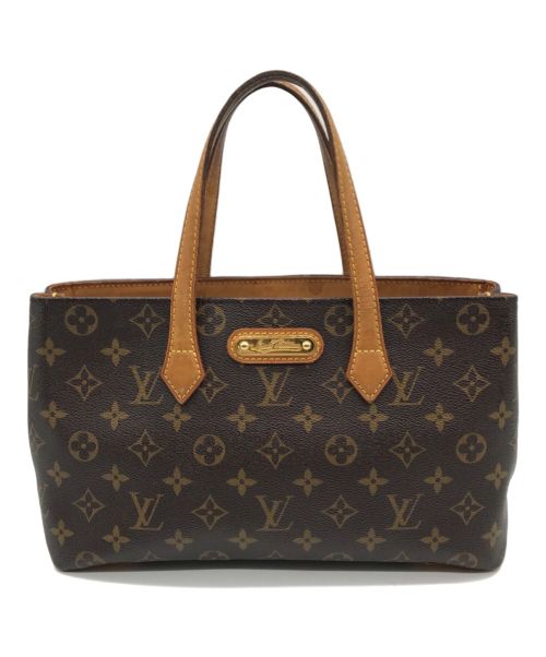 LOUIS VUITTON（ルイ ヴィトン）LOUIS VUITTON (ルイ ヴィトン) ウィルシャーPM/ハンドバッグ ブラウンの古着・服飾アイテム