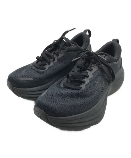 HOKAONEONE（ホカオネオネ）HOKAONEONE (ホカオネオネ) W BONDI ８WIDE ブラック サイズ:23.5ｃｍの古着・服飾アイテム