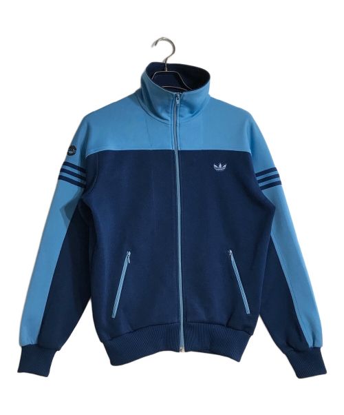 adidas（アディダス）adidas (アディダス) 70’s トラックジャケット ネイビー×スカイブルー サイズ:4の古着・服飾アイテム