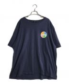 stussyステューシー）の古着「プリントTシャツ」｜ネイビー