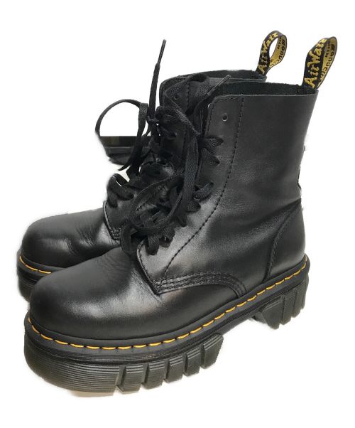 Dr.Martens（ドクターマーチン）Dr.Martens (ドクターマーチン) AUDRICK 8-EYE BOOT ブラック サイズ:24cm（UK5）の古着・服飾アイテム