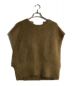 Heriter (エリテ) Mohair vest モヘヤベスト ブラウン サイズ:M：8000円