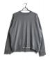 Graphpaper（グラフペーパー）の古着「LOOPWHEELER for GP RAGLAN SWEAT」｜グレー