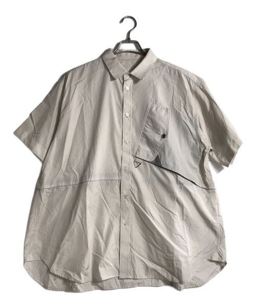 Tamme（タム）Tamme (タム) T.T S/S SHIRT 半袖 シャツ ベージュ サイズ:Mの古着・服飾アイテム