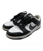 NIKEナイキ）の古着「WMNS Dunk Low ESS」｜ブラック×ホワイト