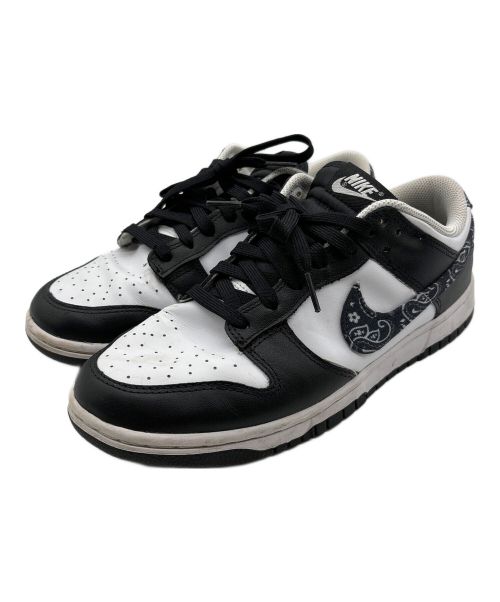 NIKE（ナイキ）NIKE (ナイキ) WMNS Dunk Low ESS ブラック×ホワイト サイズ:26cmの古着・服飾アイテム