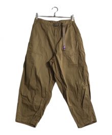 THE NORTH FACE（ザ ノース フェイス）の古着「Ripstop Wide Cropped Pantsリップストップ ワイド クロップドパンツ」｜オリーブ