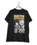 HUNTER×HUNTERハンター×ハンター）の古着「アニメプリントTシャツ」｜ブラック