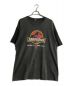 Hanes（ヘインズ）の古着「Jurassic Park/ジュラシックパーク90’SムービーTシャツ」｜ブラック