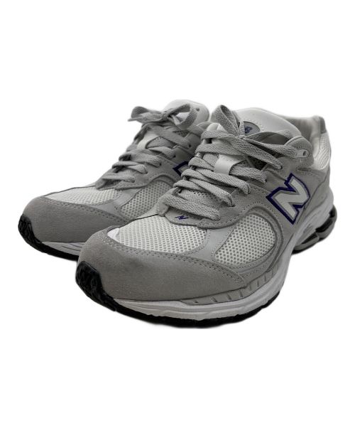 NEW BALANCE（ニューバランス）NEW BALANCE (ニューバランス) BEAUTY&YOUTH (ビューティーアンドユース) 別注 ML2002R6スニーカー ホワイト×グレー サイズ:26.5cmの古着・服飾アイテム