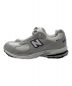 NEW BALANCE (ニューバランス) BEAUTY&YOUTH (ビューティーアンドユース) 別注 ML2002R6スニーカー ホワイト×グレー サイズ:26.5cm：7000円