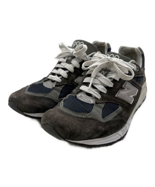 NEW BALANCE（ニューバランス）NEW BALANCE (ニューバランス) M990NB2ローカットスニーカー グレー サイズ:26.5cmの古着・服飾アイテム