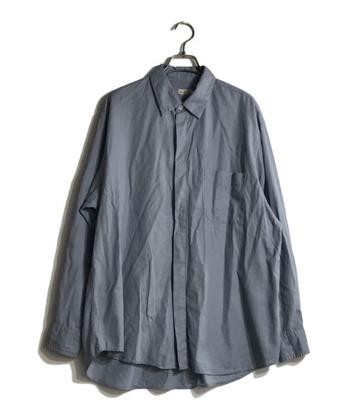 STEVEN ALAN（スティーブンアラン）STEVEN ALAN (スティーブンアラン) GAS/CTN FLY LOOSE/長袖シャツ ブルー サイズ:Mの古着・服飾アイテム