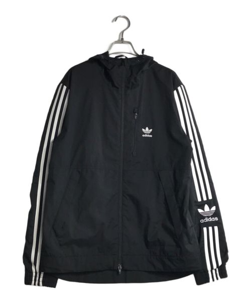 adidas（アディダス）adidas (アディダス) 3 STRIPES FZ WINDBR ブラック サイズ:Sの古着・服飾アイテム