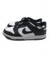 NIKE (ナイキ) DUNK LOW (GS) ホワイト×ブラック サイズ:24.5㎝：6000円