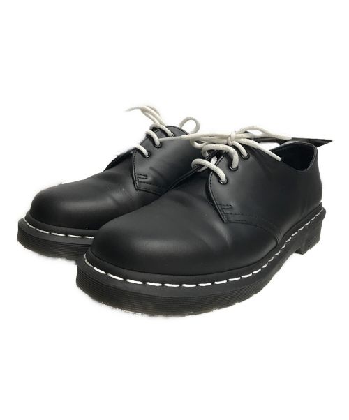 Dr.Martens（ドクターマーチン）Dr.Martens (ドクターマーチン) ホワイトステッチ 3 ホール シューズ ブラック サイズ:25cm(UK6)の古着・服飾アイテム