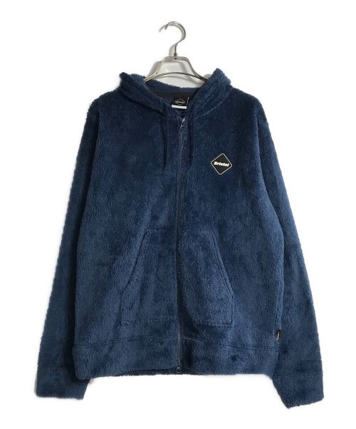 F.C.R.B.（エフシーアールビー）F.C.R.B. (エフシーアールビー) POLARTEC FLEECE HIGH LOFT ZIP UP HOODY/フリースジャケット ネイビー サイズ:Lの古着・服飾アイテム