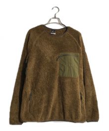 F.C.R.B.（エフシーアールビー）の古着「SHERPA FLEECE CREWNECK TOP/フリーストップス」｜ブラウン