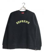 SUPREMEシュプリーム）の古着「Polartec Deep pile Crewneck」｜ネイビー