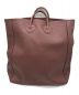 YOUNG & OLSEN The DRYGOODS STORE (ヤングアンドオルセン ザ ドライグッズストア) EMBOSSED LEATHER TOTE L/レザートートバッグ ブラウン：17000円