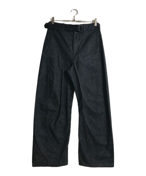 LEMAIRE（ルメール）LEMAIRE (ルメール) TWISTED BELTED PANTS インディゴ サイズ:Sの古着・服飾アイテム