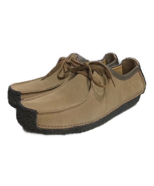 CLARKS（クラークス）CLARKS (クラークス) ワラビーシューズ ベージュ サイズ:26cmの古着・服飾アイテム