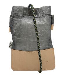 F/CE.（エフシーイー）の古着「SECURITY POUCH with Dyneema/ショルダーポーチ」｜グレー×ベージュ