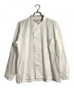 AFTERHOURSアフターアワーズ）の古着「MILITARY PAJAMA SHIRT」｜ホワイト