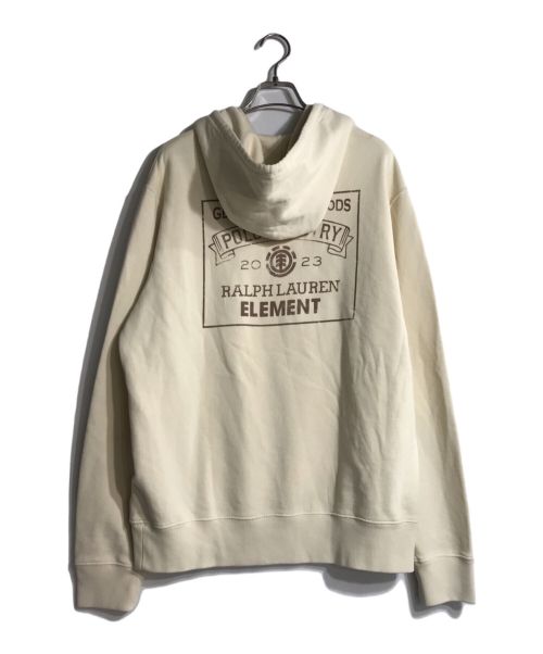 POLO COUNTRY（ポロカントリー）POLO COUNTRY (ポロカントリー) Element (エレメント) Organic Veg Dye Hoodie/プルオーバーパーカー アイボリー サイズ:M 未使用品の古着・服飾アイテム