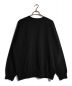 H BEAUTY&YOUTH (エイチ ビューティー&ユース) クラシック スウェット クルーネック ブラック サイズ:XL：7000円