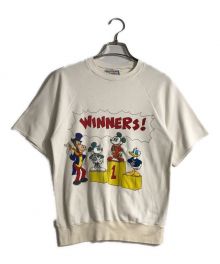 sunday comics（サンデイコミック）の古着「90’S WALT DISNEY刺繍プリントTシャツ」｜ホワイト