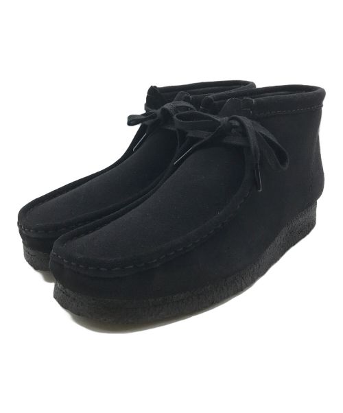 CLARKS（クラークス）CLARKS (クラークス) Wallabee Boot/ワラビーブーツ ブラック サイズ:27cmの古着・服飾アイテム