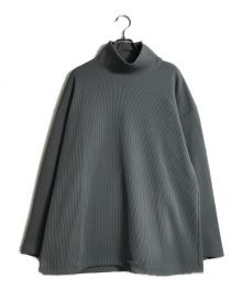 N.HOOLYWOOD（エヌ ハリウッド）の古着「HIGH NECK LONG SLEEVE/タートルネックカットソー」｜グリーン