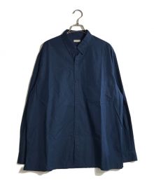 STEVEN ALAN（スティーブンアラン）の古着「THOMAS MASON BD LOOSE SHIRT-BOLD/シャツ」｜ネイビー