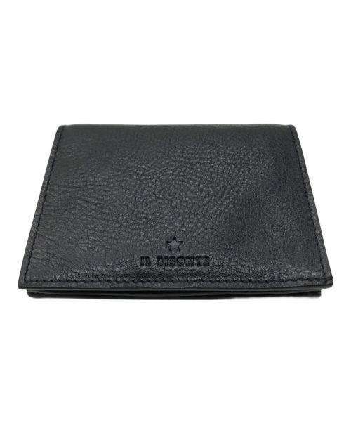 IL BISONTE（イル ビゾンテ）IL BISONTE (イル ビゾンテ) OLIVETA SMALL WALLET/コンパクトウォレット ブラックの古着・服飾アイテム