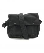 PORTERポーター）の古着「SMOKY  SHOULDER BAG」｜グレー