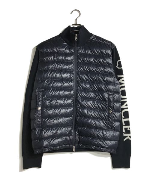 MONCLER（モンクレール）MONCLER (モンクレール) CARDIGAN TRICOTダウンジャケット ネイビー サイズ:XLの古着・服飾アイテム