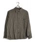 MHL（エムエイチエル）の古着「VINTAGE COTTON WOOL SHIRT MHL」｜ブラック×ベージュ