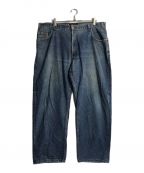 Levi's SILVER TABリーバイス シルバータブ）の古着「Straight Relaxed Denim Pants」｜インディゴ