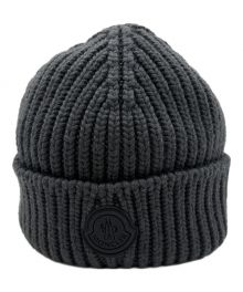 MONCLER（モンクレール）の古着「BERRETTO TRICOT ニット帽」｜グレー