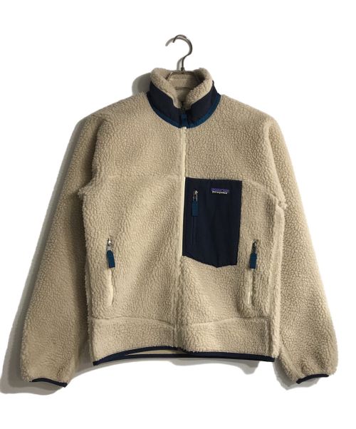 Patagonia（パタゴニア）Patagonia (パタゴニア) クラシックレトロXジャケット ホワイト サイズ:XSの古着・服飾アイテム