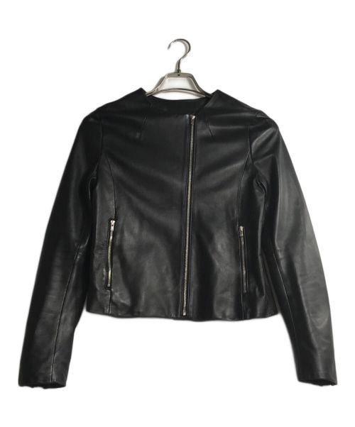 icB（アイシービー）icB (アイシービー) Leather ジャケット/レザージャケット ブラック サイズ:9の古着・服飾アイテム