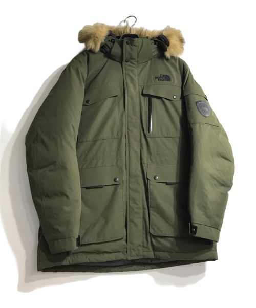 THE NORTH FACE WHITE LABEL（ザノースフェイスホワイトレーベル）THE NORTH FACE WHITE LABEL (ザノースフェイスホワイトレーベル) MCMURDO AIR2 PARKA カーキ サイズ:2XLの古着・服飾アイテム