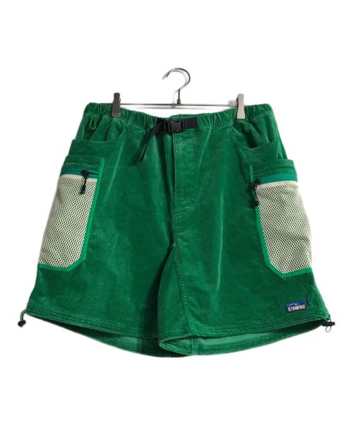 GRIP SWANY（グリップスワニー）GRIP SWANY (グリップスワニー) STABRIDGE (スタブリッジ) INNER CITY EXPLORER SHORTS/コーデュロイハーフパンツ グリーン サイズ:Lの古着・服飾アイテム